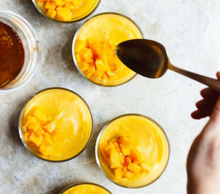 Da manga ao açaí. 6 receitas de mousses saudáveis