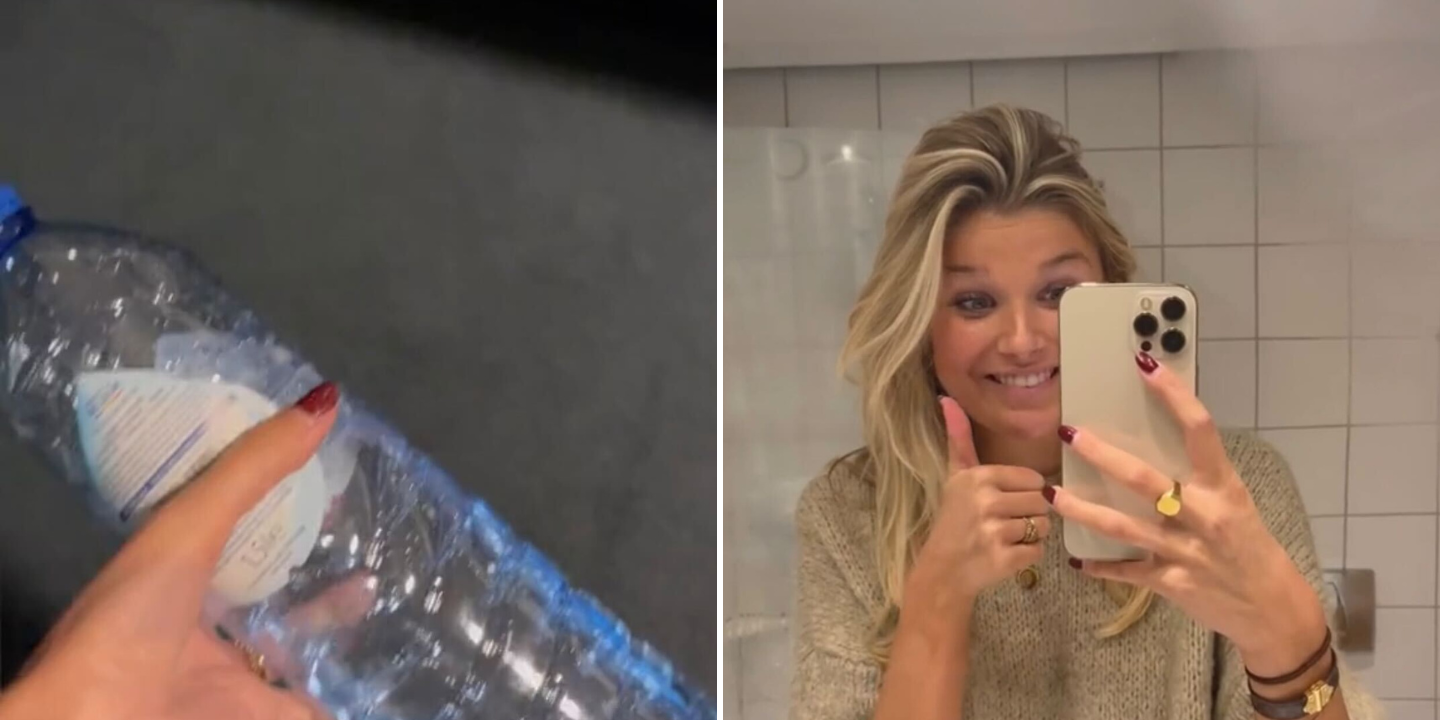 Só precisa de uma garrafa de água para garantir que o seu quarto de hotel é seguro. Quem o diz é uma assistente de bordo