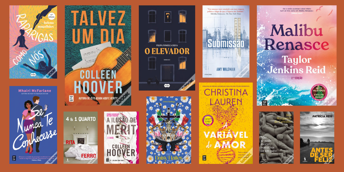 Os livros também estão em saldos (e estes 17 romances são perfeitos para começar bem o ano)