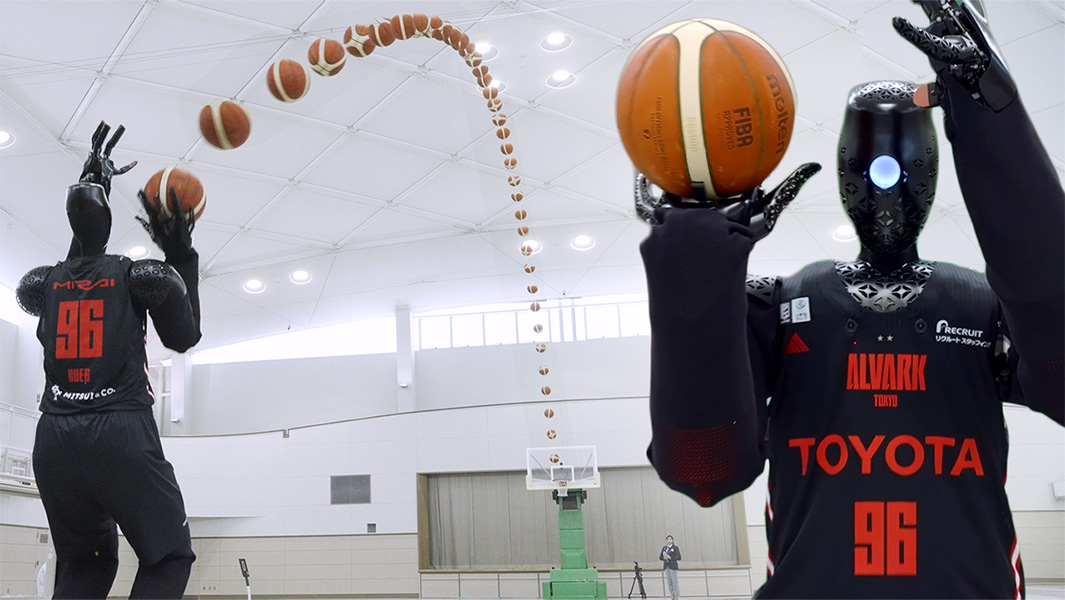 Robot basquetebolista da Toyota regista recorde do Guinness no lançamento ao cesto mais distante