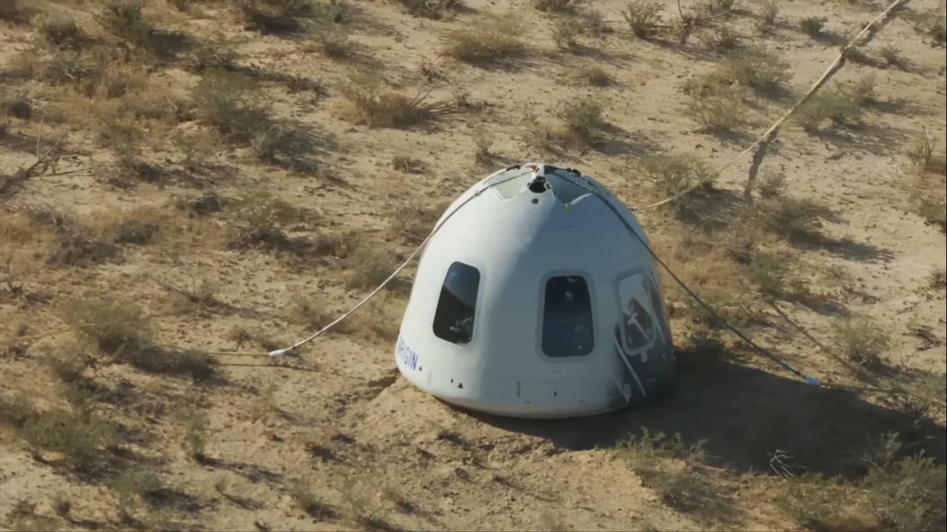NS-18: O primeiro voo espacial do “Capitão Kirk” de Star Trek e o segundo da Blue Origin