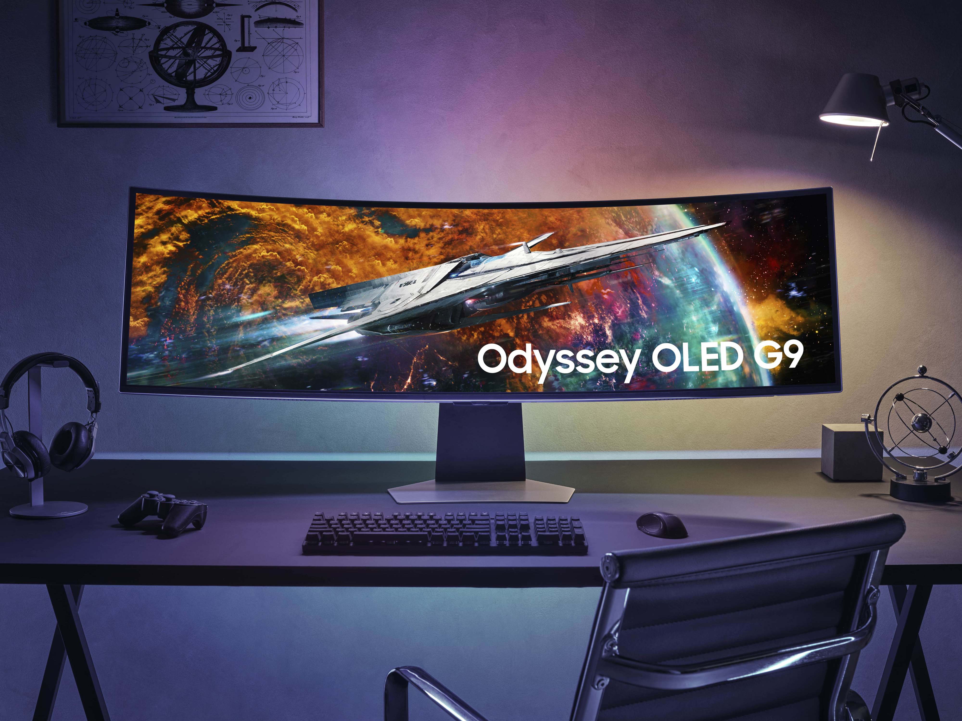 Samsung quer abrir novos horizontes a gamers exigentes com o monitor panorâmico Odyssey OLED G9