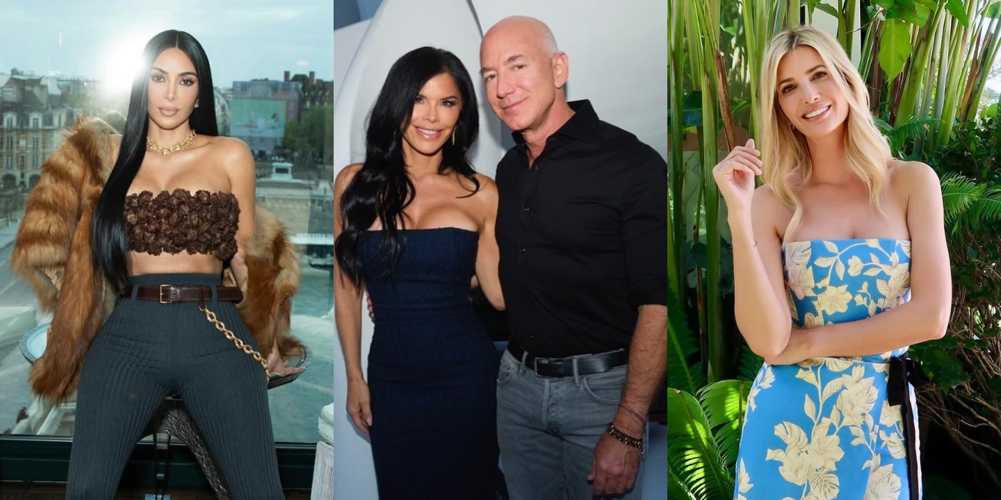 De Kim Kardashian a Ivanka Trump. Veja as caras conhecidas que vão fazer parte do casamento de Jeff Bezos