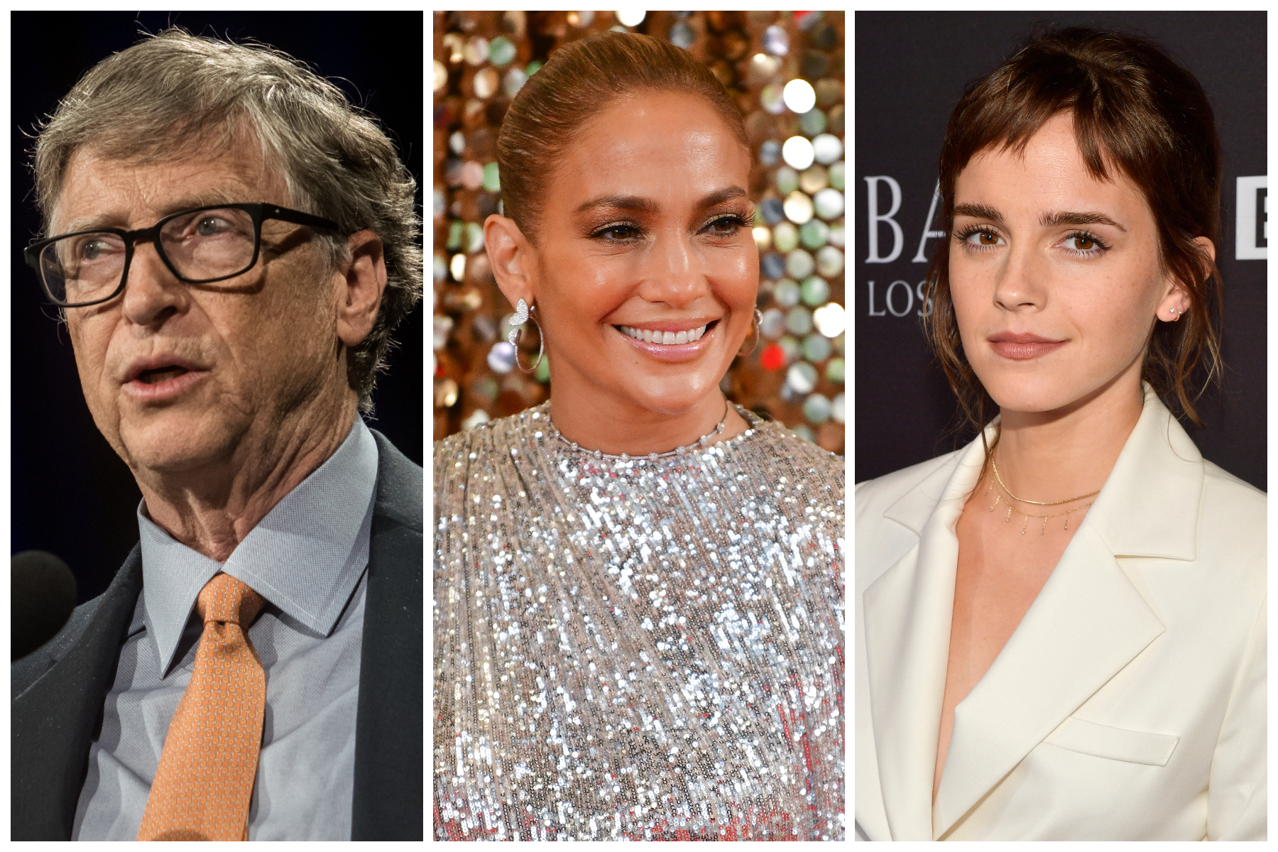Bill Gates e Emma Watson são algumas das celebridades com maior pegada de carbono, diz estudo