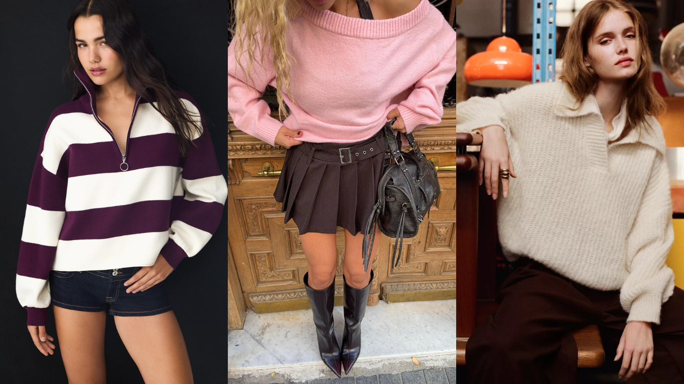 O outono já chegou. 10 camisolas giras e mega quentinhas para um bom look