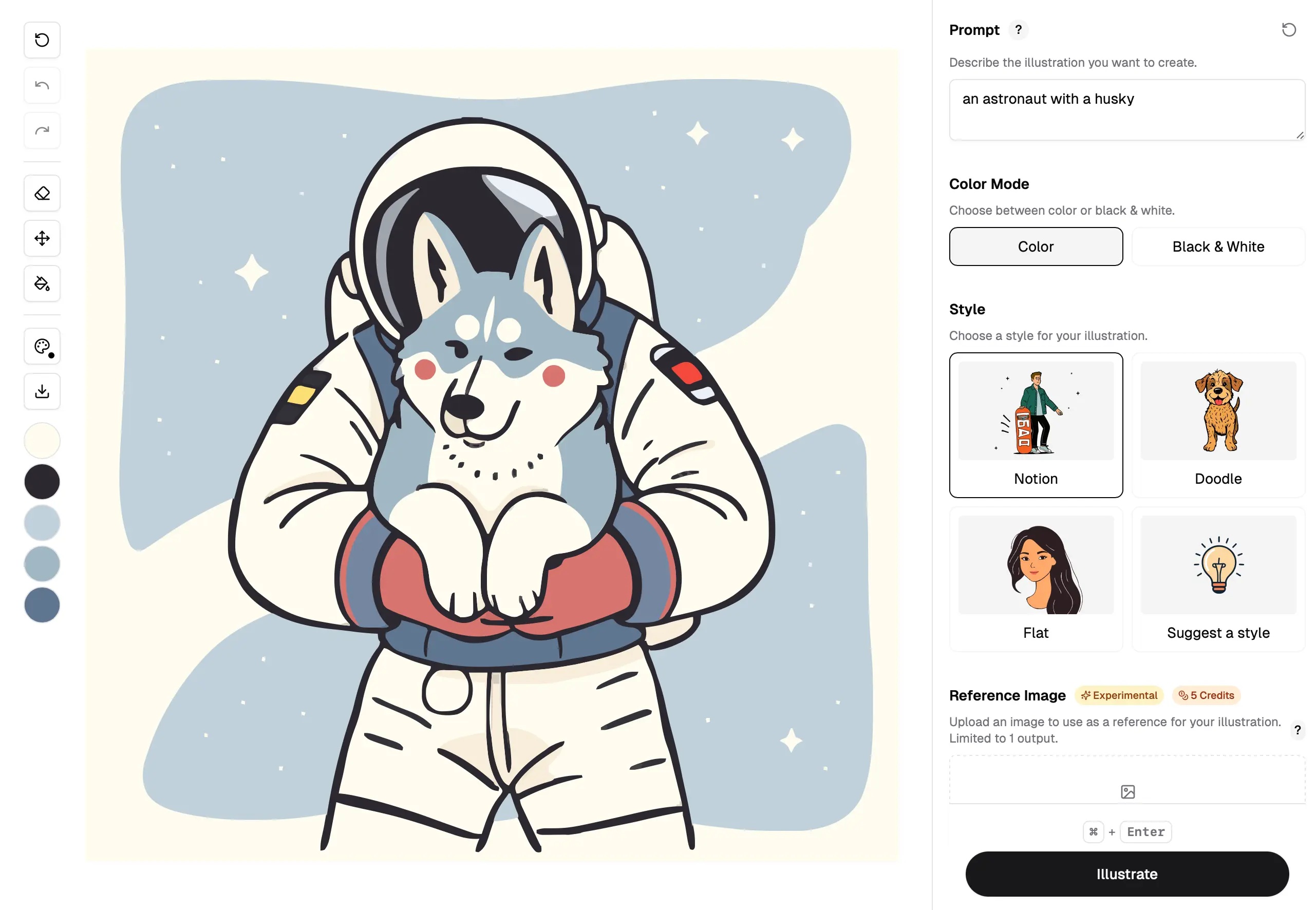 Dê mais animação aos seus projetos e crie ilustrações personalizadas com a illustration.app