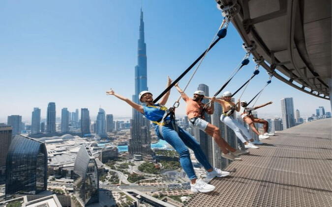 5 spots para conhecer quando estiver pelo Dubai (desde a maior moldura do mundo a um escorrega de vidro)