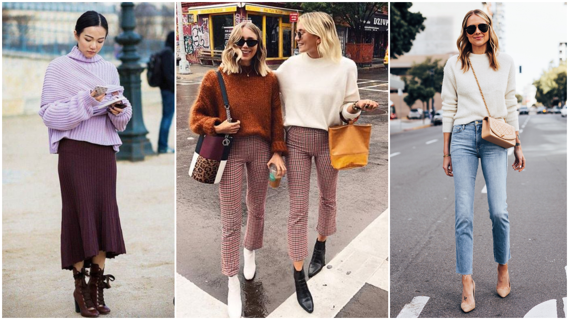 Knitwear. Estar confortável “is the new black” e nós temos 35 sugestões