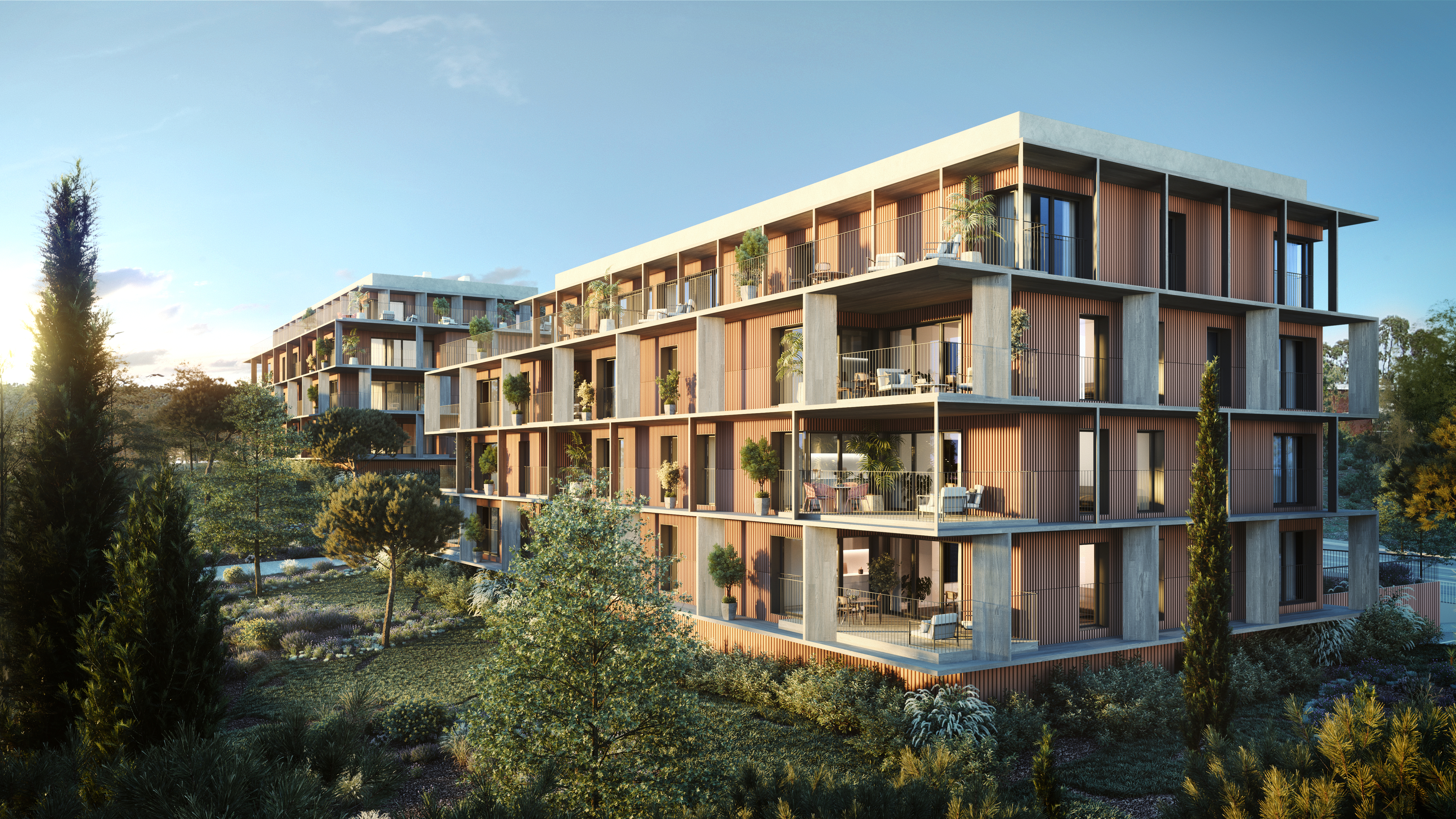 Este empreendimento está a poucos minutos de Lisboa, tem piscina, golfe e uma paisagem de sonho