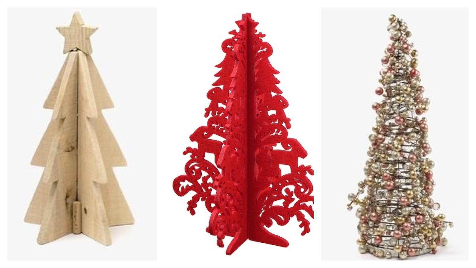 9 mini árvores de Natal para quem não tem espaço (ou paciência) para mais