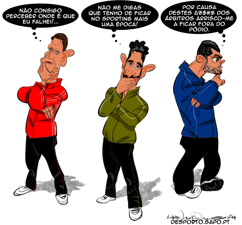 A angústia dos protagonistas