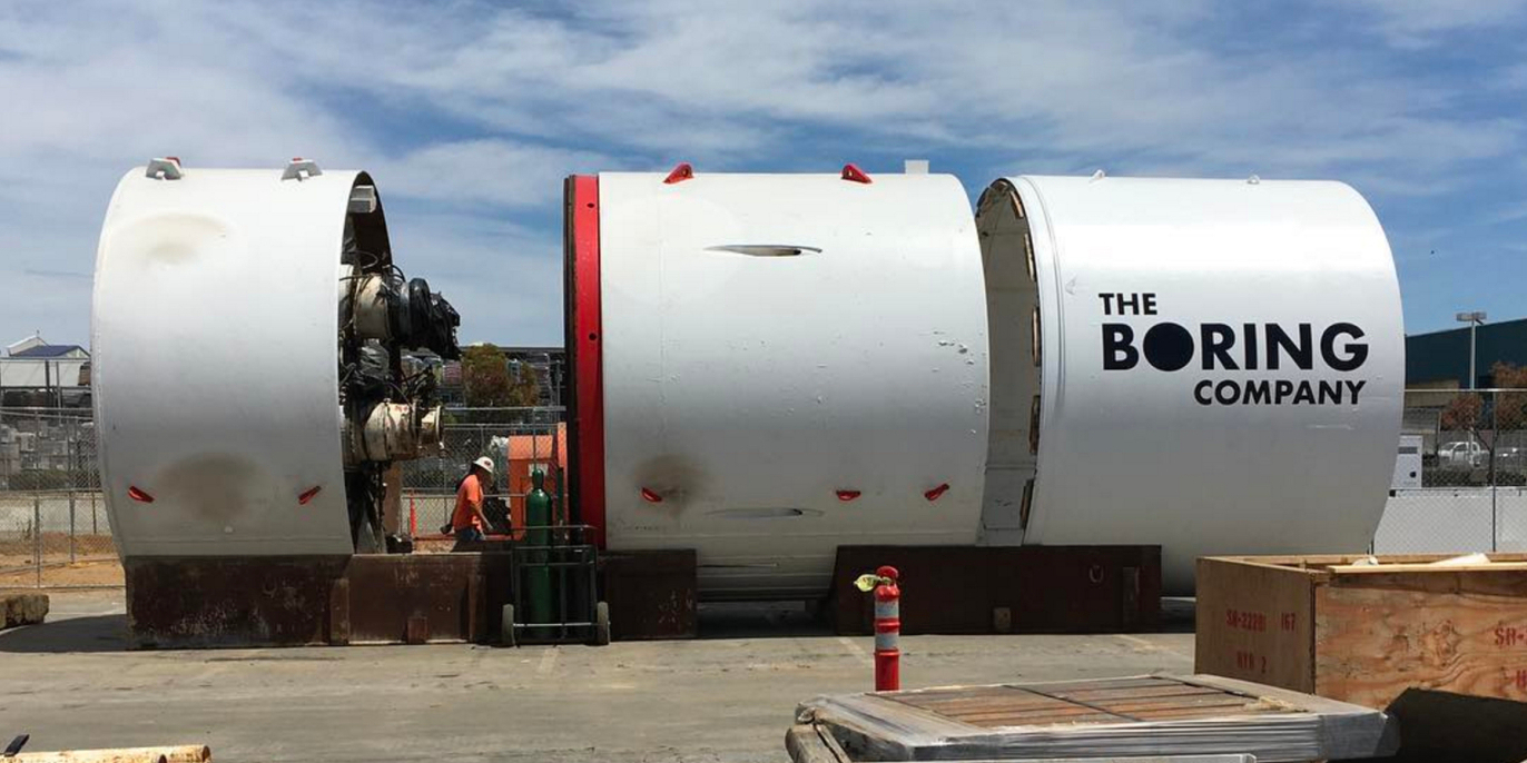 Túnel da The Boring Company considerado para transportar pessoas no CES, em Las Vegas