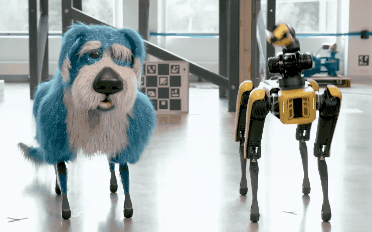 Spot Boston Dynamics dia dança robot