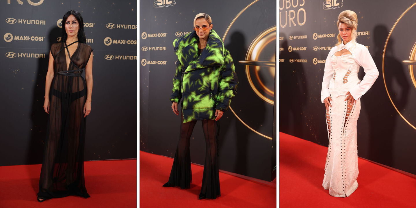 O casaco de Sara Matos e o naked dress de Ana Moura. 17 looks dos Globos de Ouro que não nos conquistaram