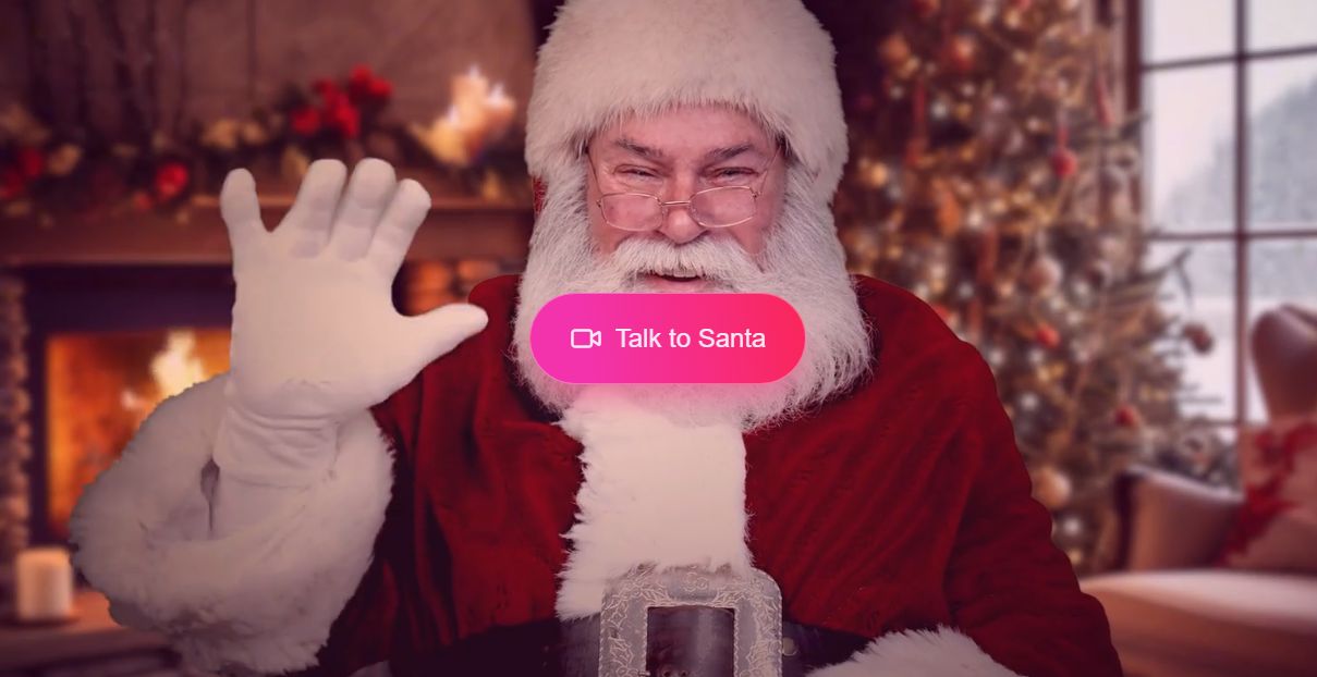 AI Santa: Uma experiência mágica para o dia de Natal