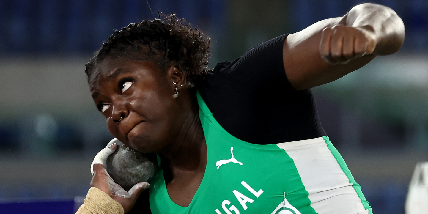 Mundiais de atletismo: Jessica Inchude sexta na final do peso, Auriol Dongmo oitava