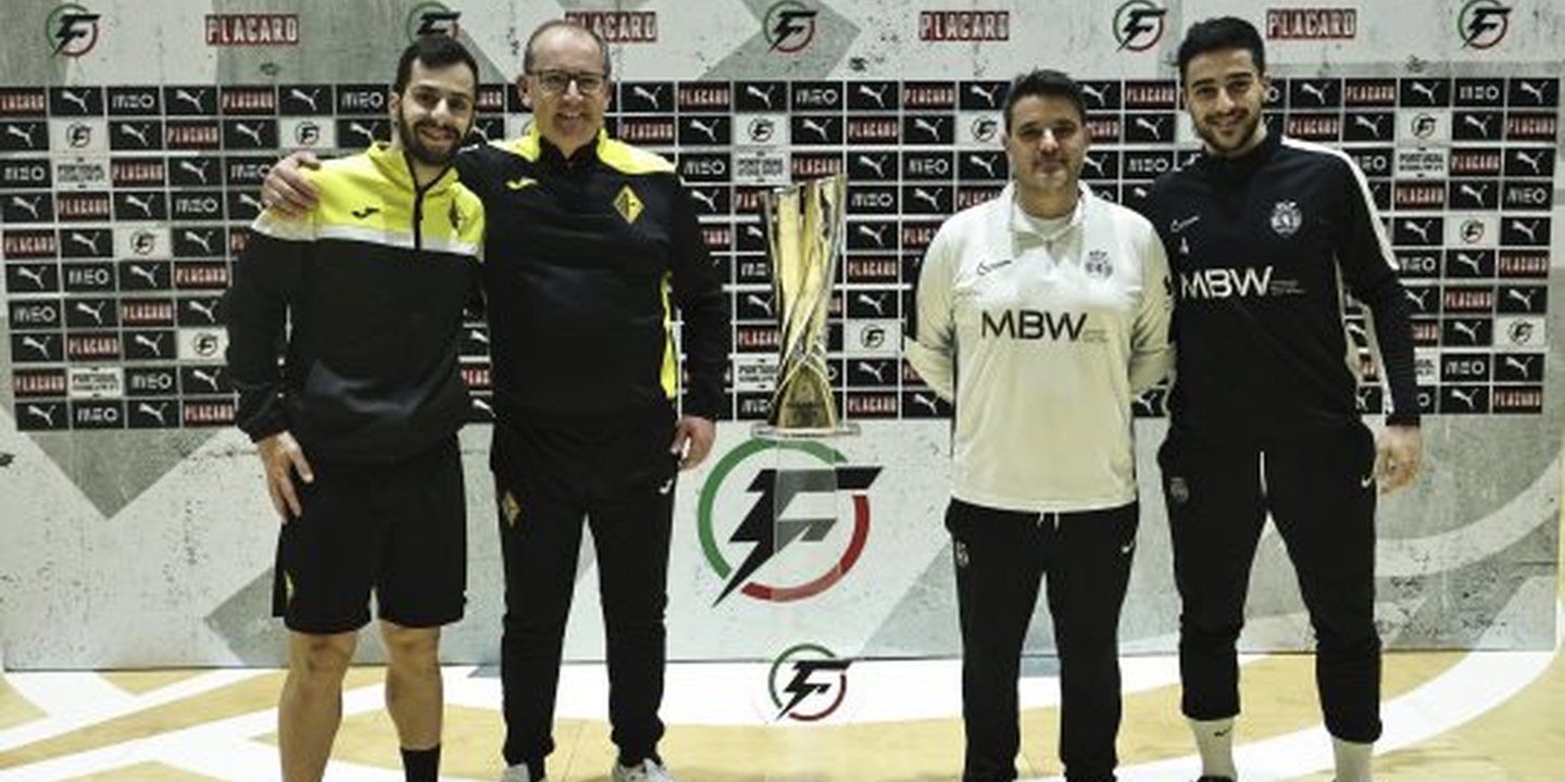 Taça da Liga de futsal: Treinadores finalistas assumem favoritismo do Sporting