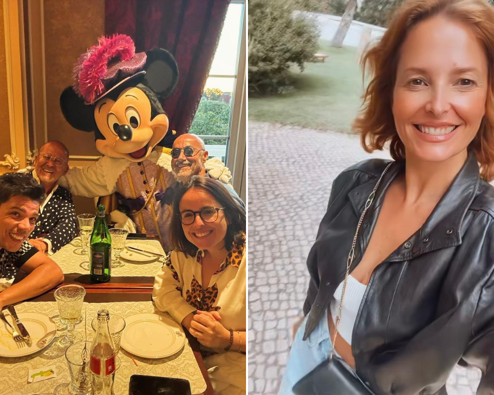 Goucha na Disney com Palmeirim e Joana, Cristina no Algarve com João. Só falta o casório
