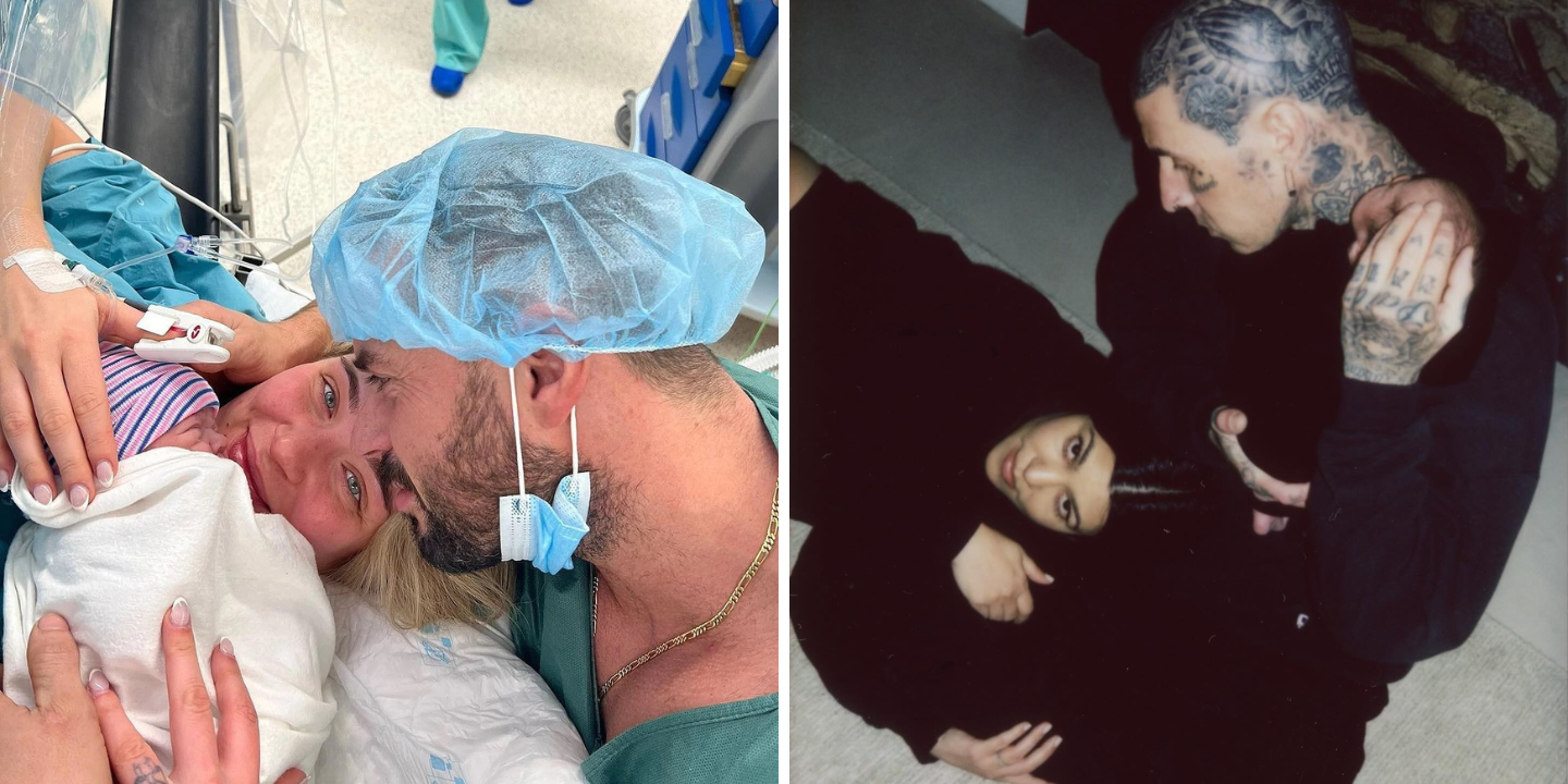 De Marco Costa a Kourtney Kardashian. Estes 30 famosos tiveram bebés em 2023