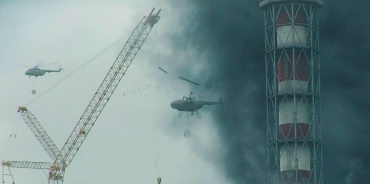 A queda do helicóptero em “Chernobyl” aconteceu mesmo