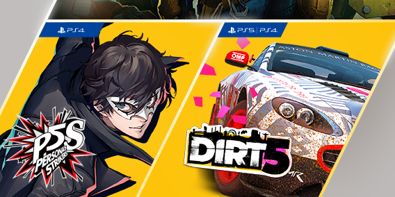 Persona 5 Strikers e DiRT 5 entre as ofertas de jogos do serviço PlayStation Plus