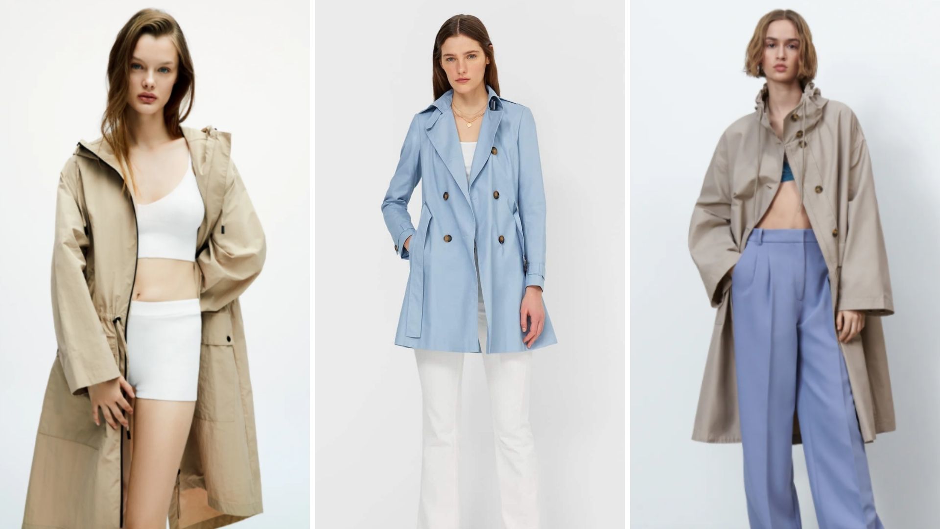 16 gabardines ideais para uma primavera chuvosa (a partir de 15,99€)