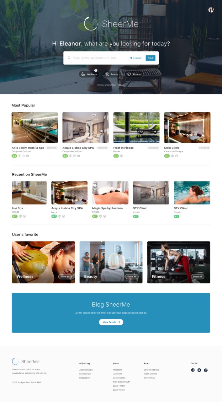 SheerMe. Chegou o Zomato dos serviços de beleza e bem-estar