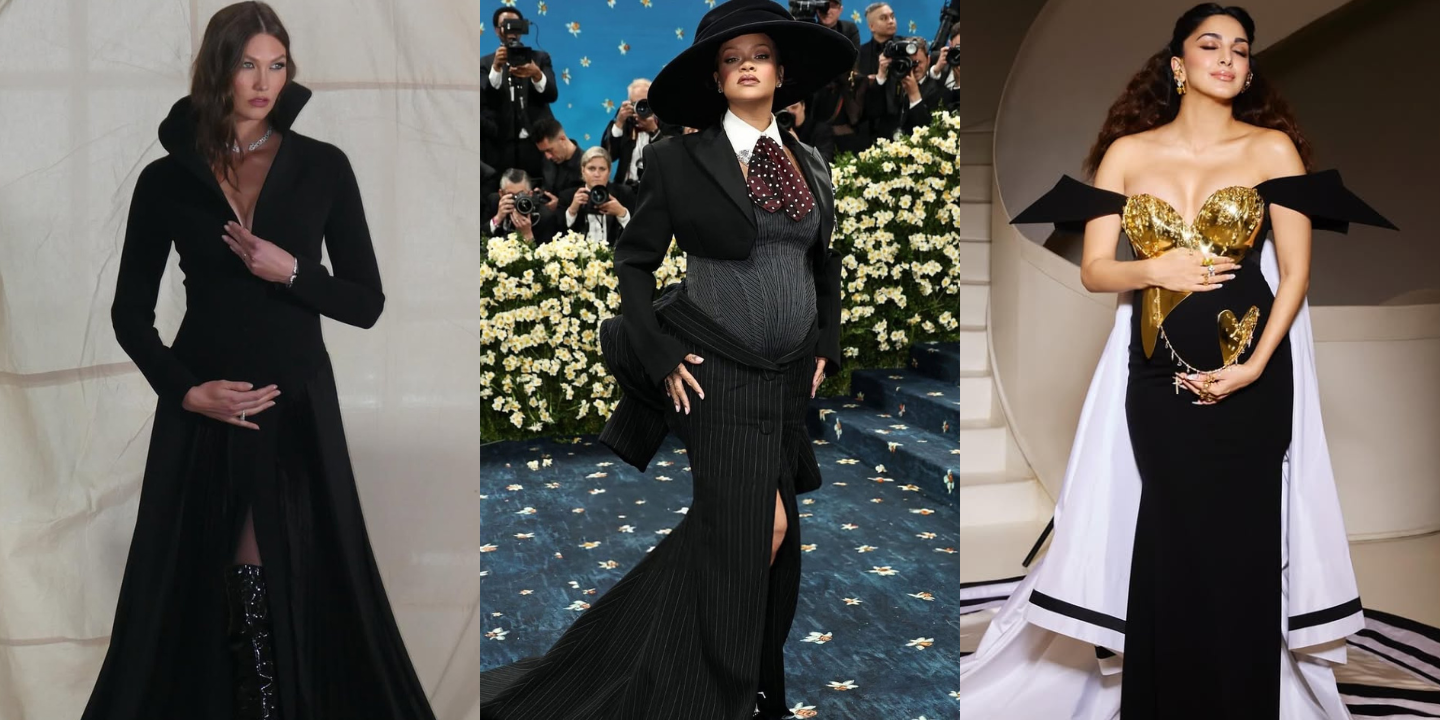 Rihanna e Karlie Kloss revelam gravidez na Met Gala (e não foram as únicas grávidas a arrasar). Veja as fotos