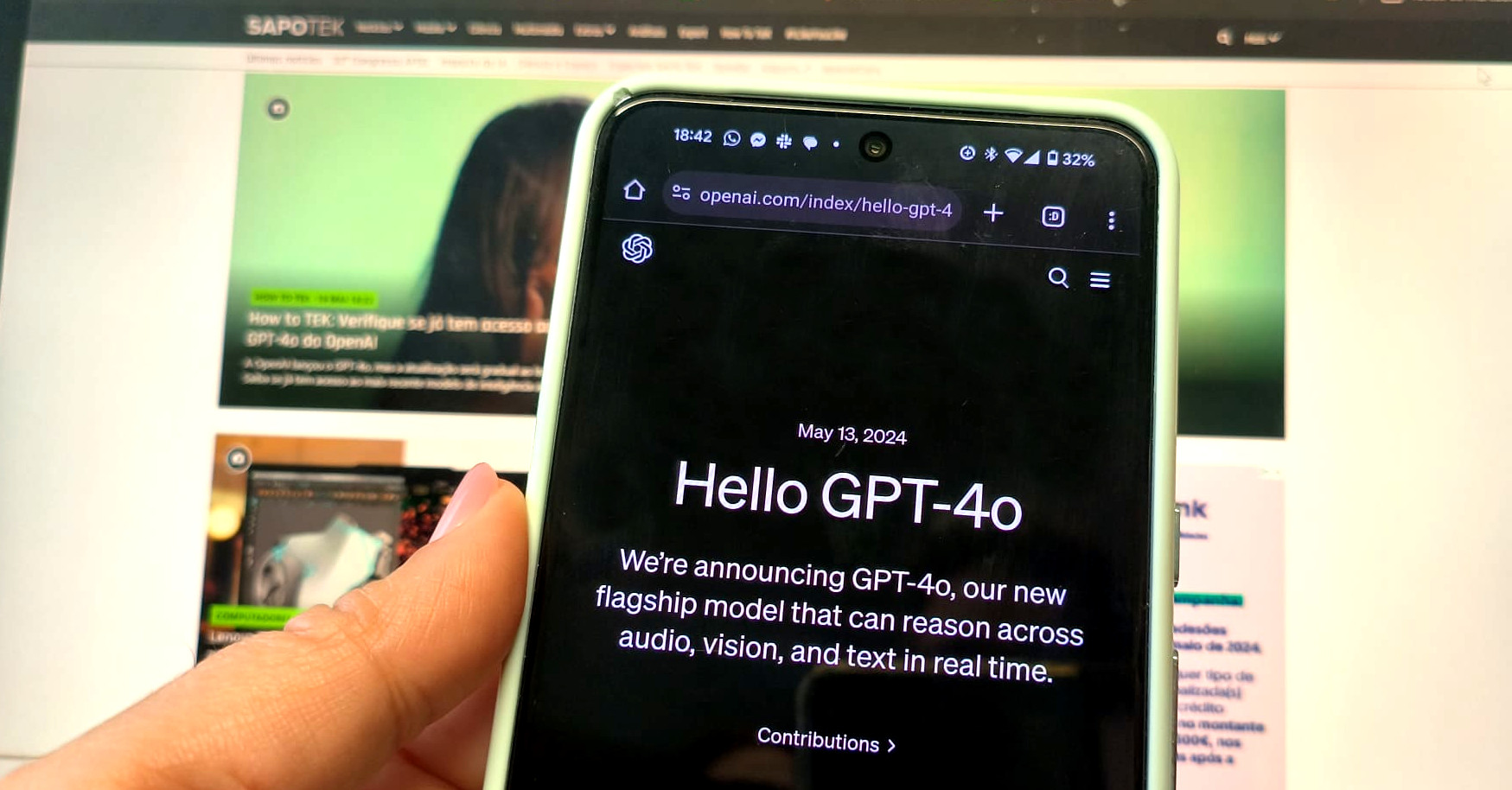 Modo avançado de voz do ChatGPT começou a chegar a um grupo de utilizadores com subscrição Plus