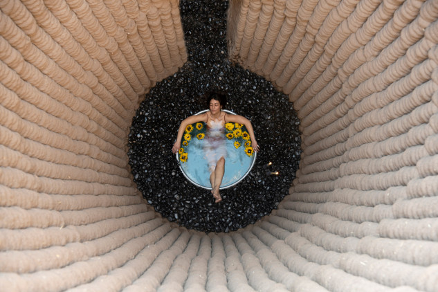 Uma casa COVID? Existe, foi feita em 3D e até tem banheira de imersão