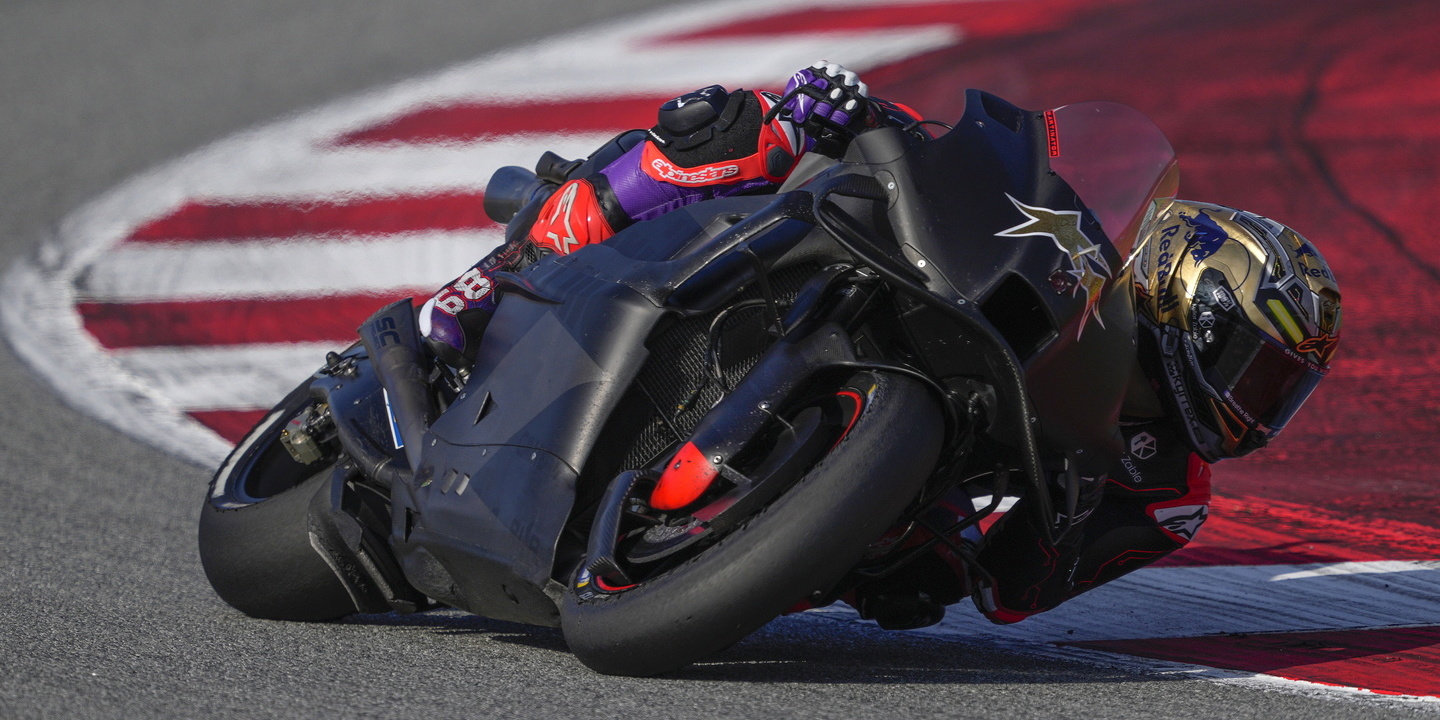 Campeão Jorge Martín apresentou-se na Aprilia com o número 1