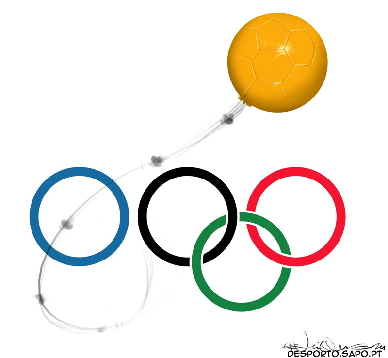 Bola pouco olímpica