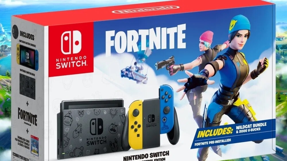 Há uma nova edição especial da Switch inspirada no Fortnite que chega a Portugal a 30 de outubro