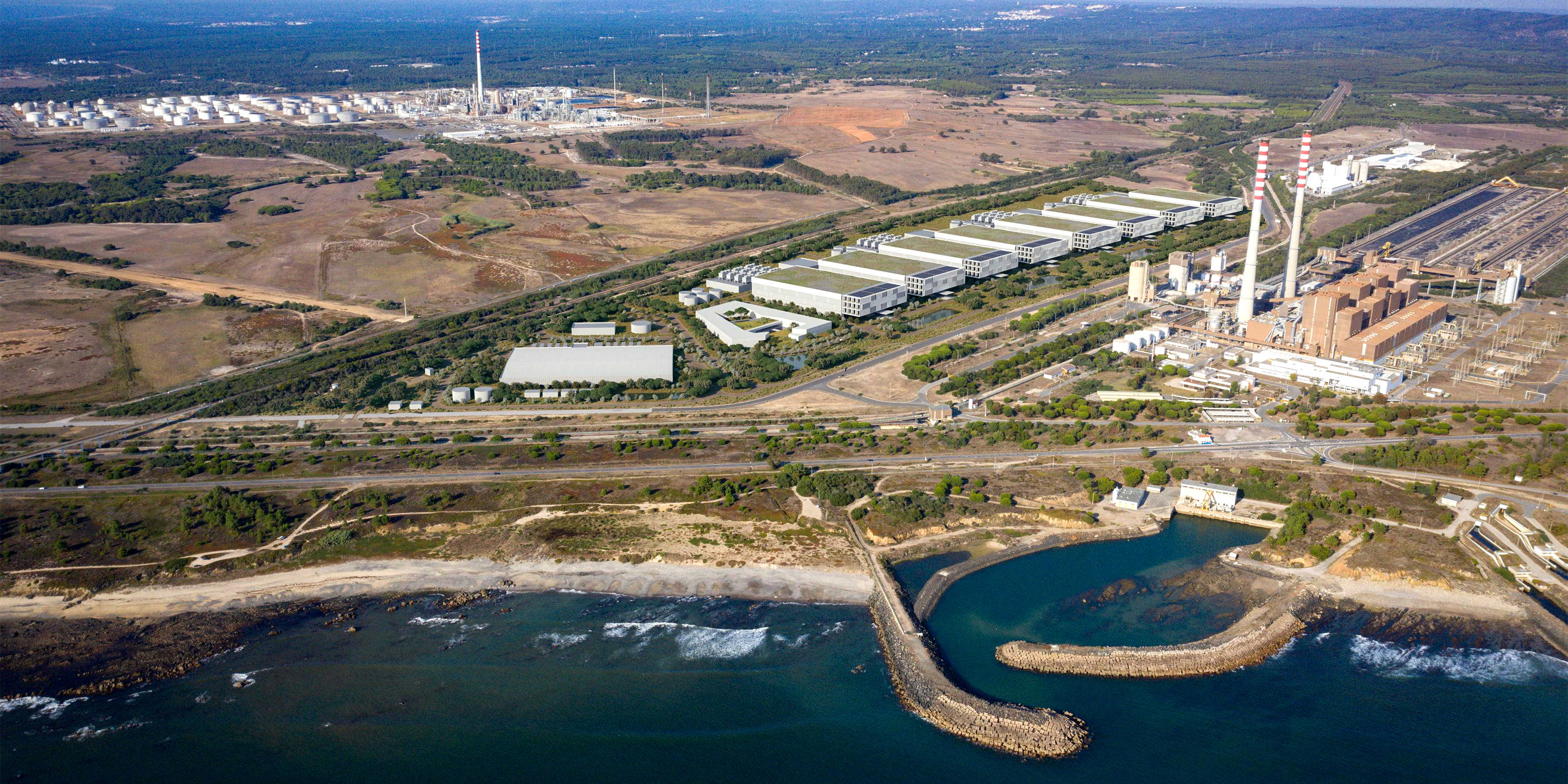 Sines 4.0: Começou hoje a construção do primeiro edifício do Megacentro de Dados