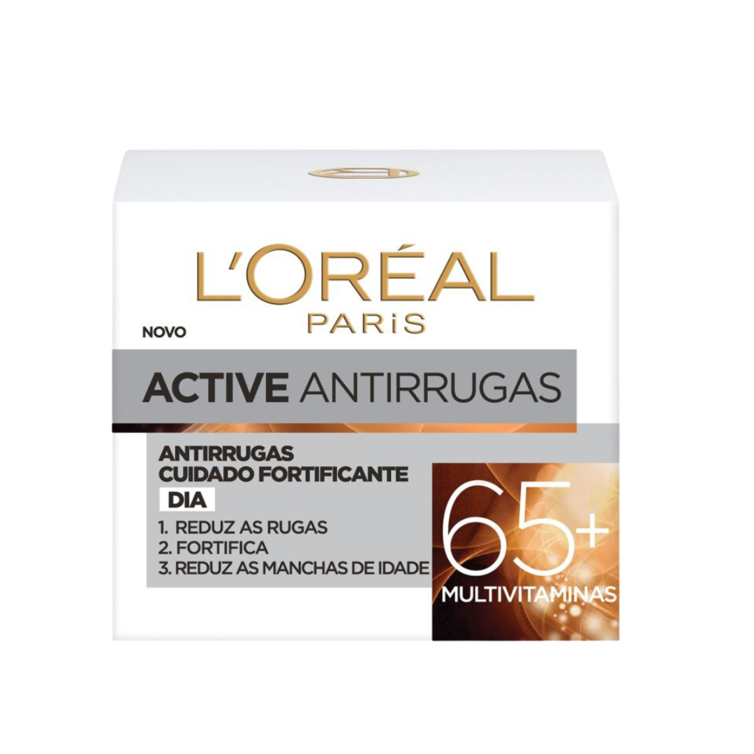 L’Oréal Paris, Creme Dermo Expertise Rosto Active 65+ Anti-Rugas