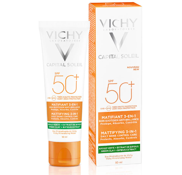 Vichy, Capital Soleil Creme Matificante 3 Em 1