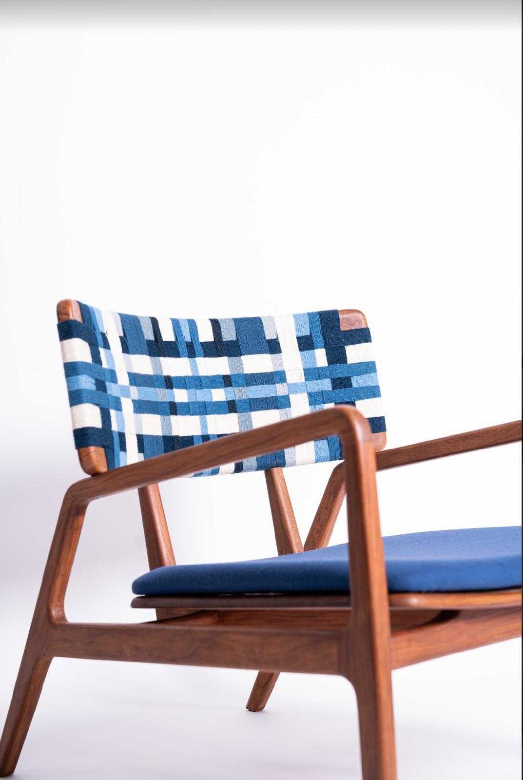 Esta cadeira portuguesa com lã alentejana tem lugar de destaque em Nova Iorque