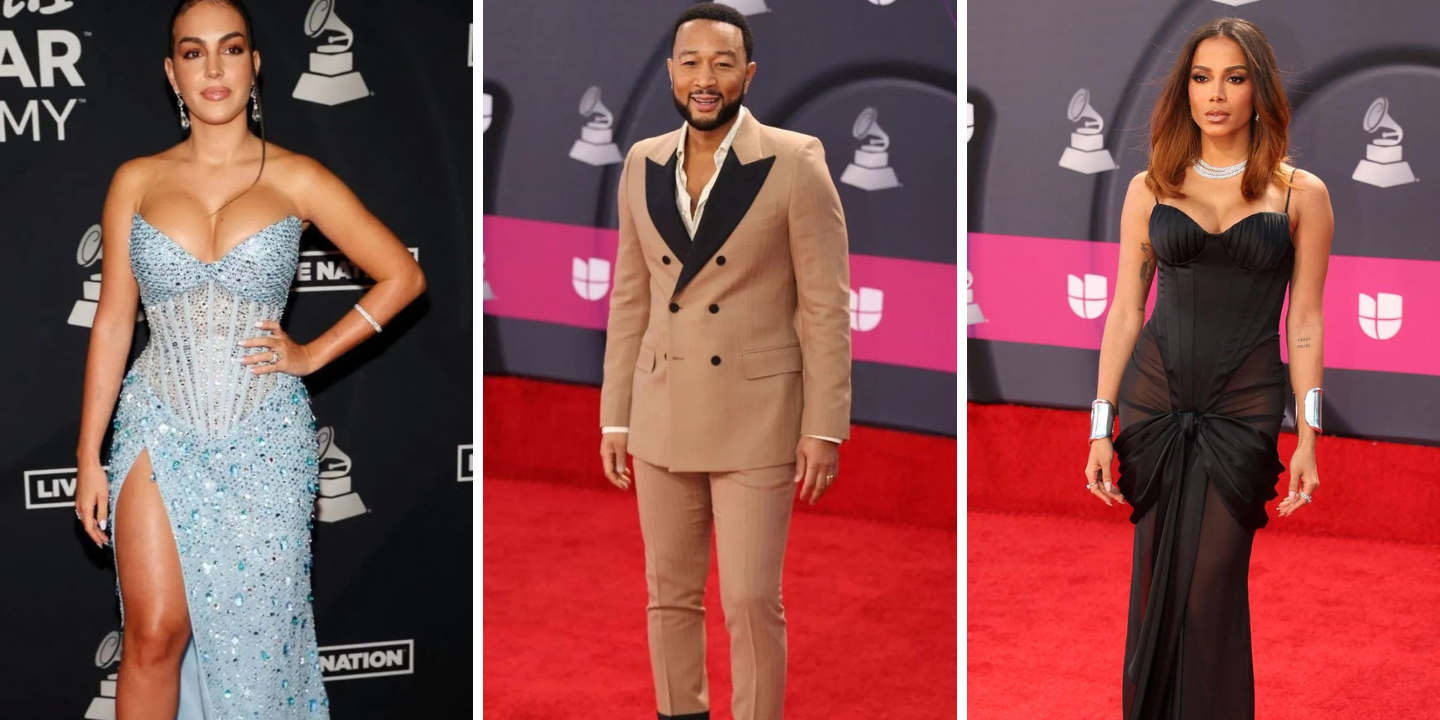 Do decote vertiginoso de Georgina ao farrapo platina de Luísa Sonza. 10 looks “ay, papi!” dos Grammy Latinos
