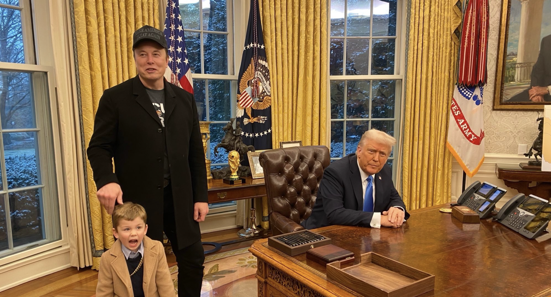 Filho de Musk anima encontro na Casa Branca. Quem são os 12 herdeiros do homem mais rico do mundo?