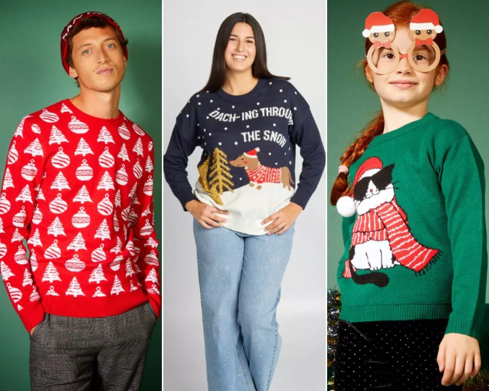 Ugly Christmas Sweaters. Estas 15 camisolas seguem a tendência natalícia a rigor