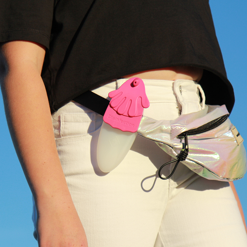 Esqueça os frascos feios e aborrecidos de álcool gel: estes dispensadores são fofinhos e amigos do ambiente