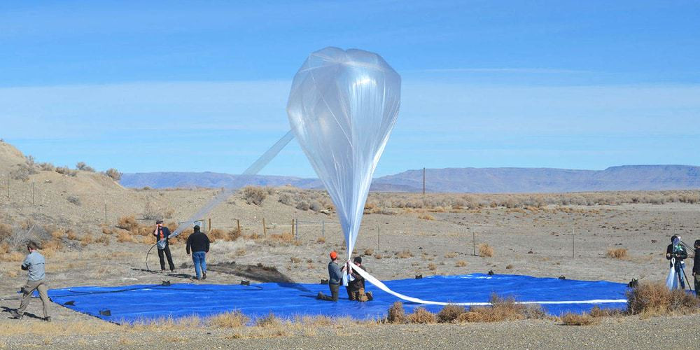 Google utiliza balões de hélio para fornecer internet no Quénia