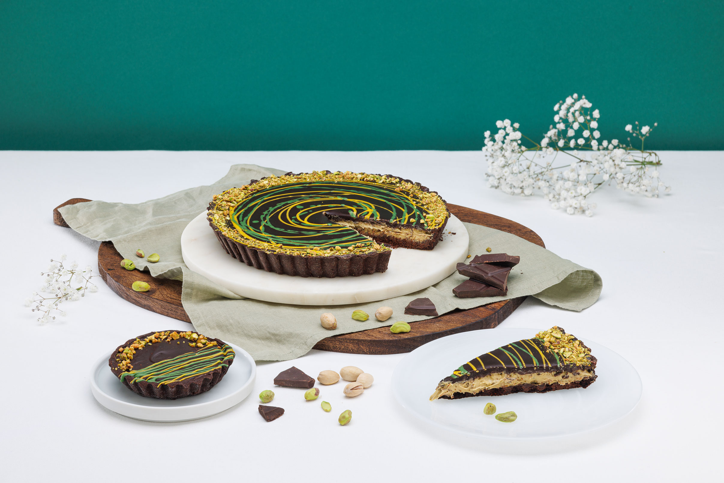 A loucura do chocolate do Dubai chegou à tarte. Saiba como pode provar esta delícia