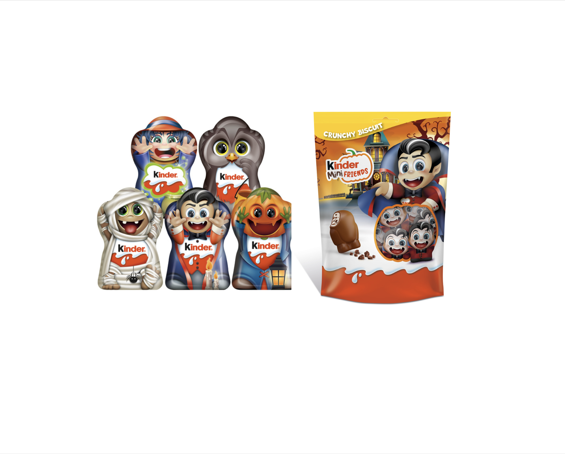 O Halloween dos miúdos vai ser assustadoramente mais doce com estas novidades gulosas