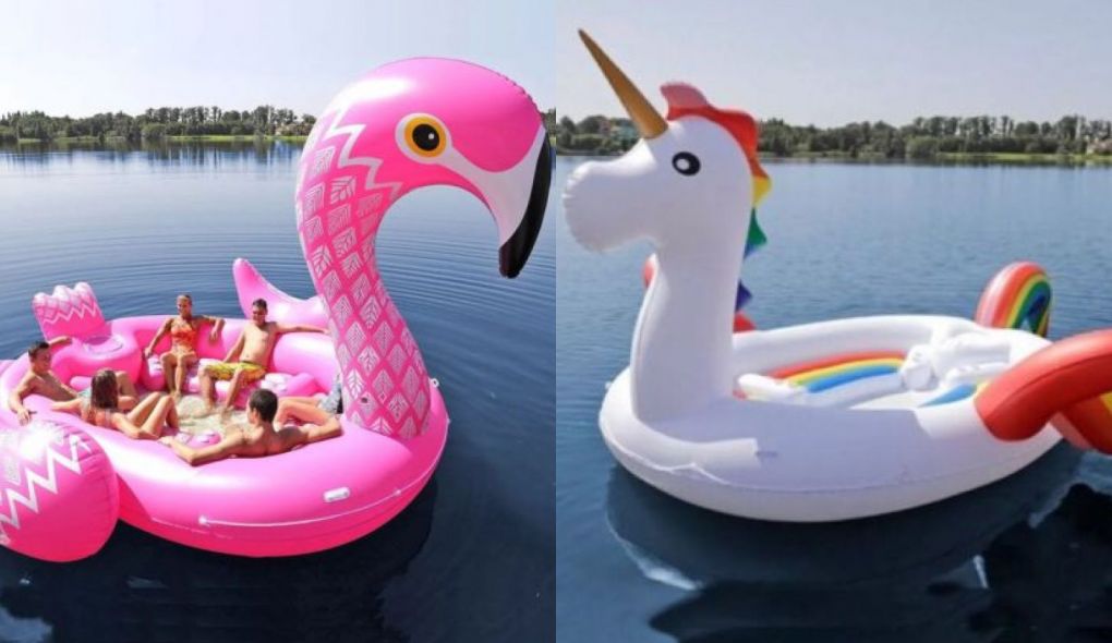 Se era fã dos flamingos de piscina do ano passado vai amar estes