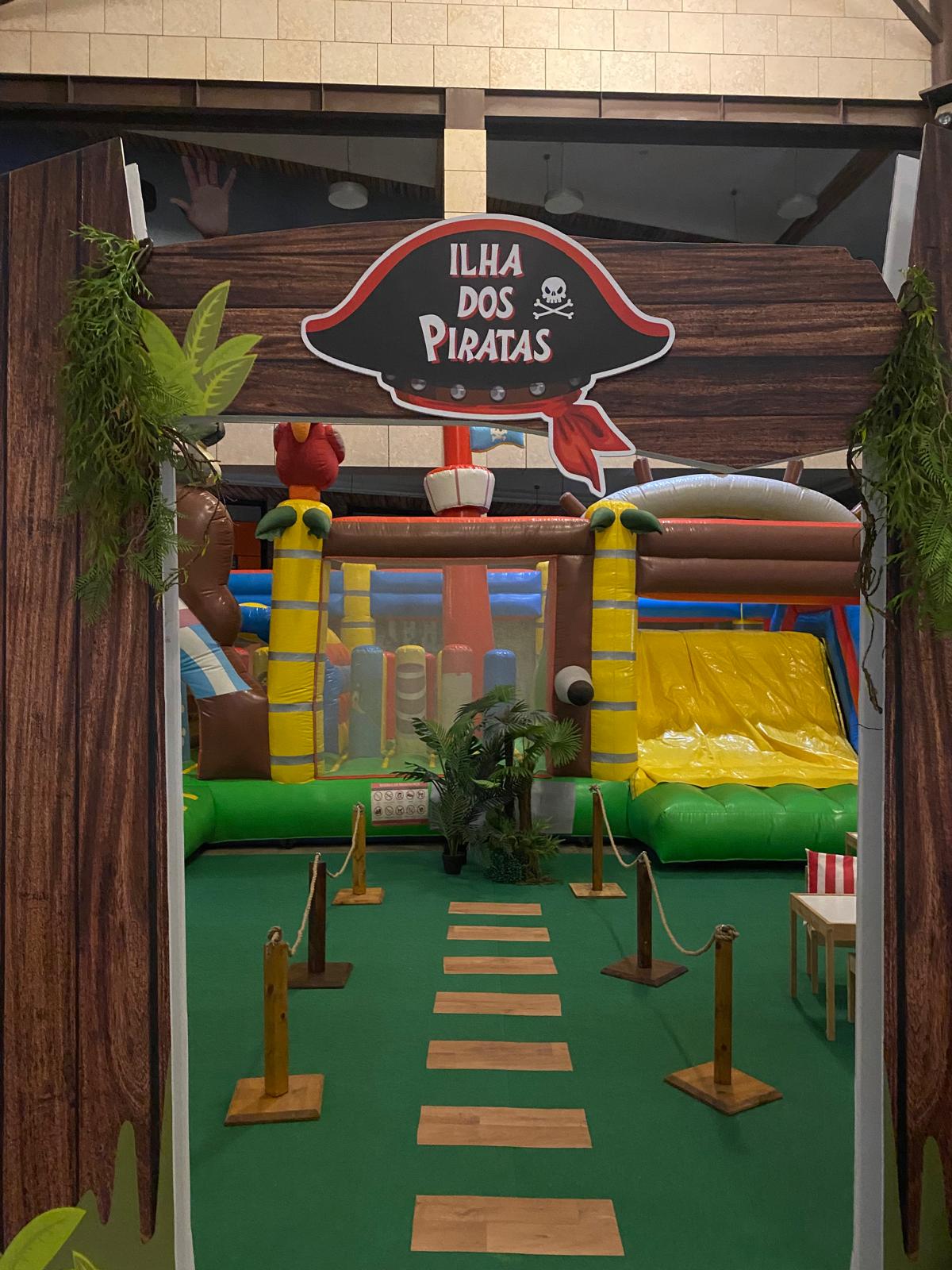 Uma verdadeira caça ao tesouro e pinturas faciais. Há uma nova Ilha dos Piratas para entreter os miúdos (e é gratuita)