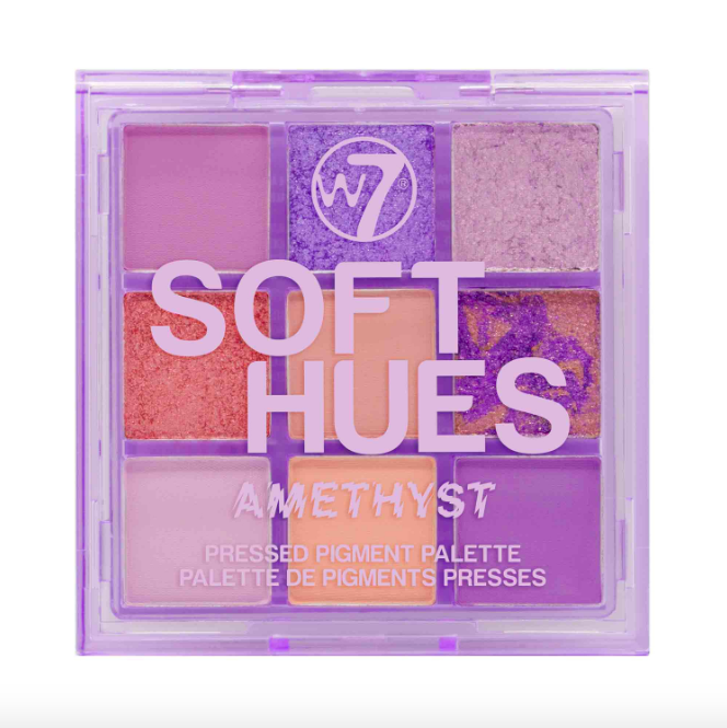W7, Paleta De Sombras Soft Hues Amethyst