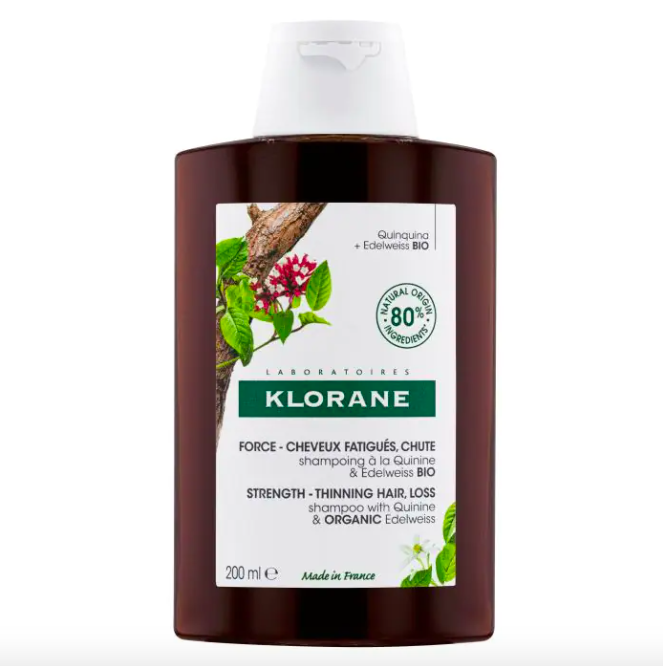 Klorane, Champô Queda do Cabelo Quinina e Edelvaisse Bio 400ml