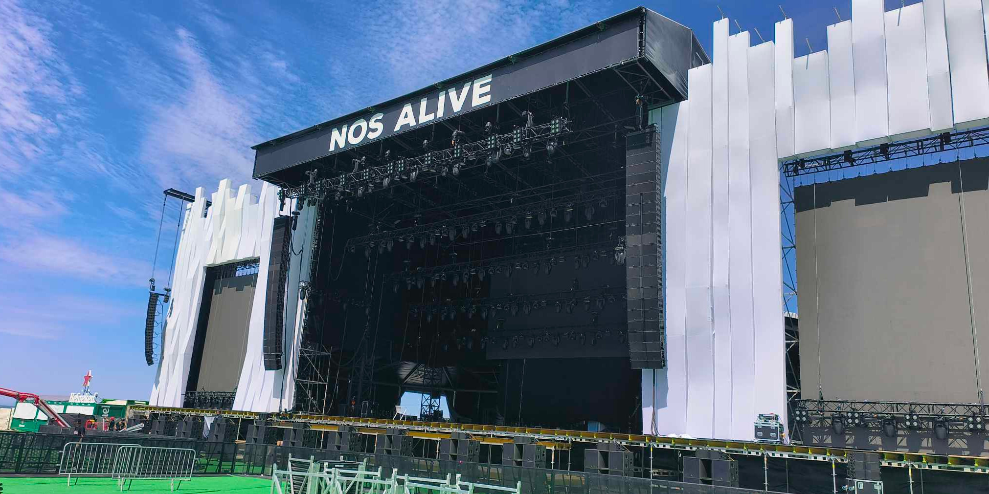 Já estivemos no NOS Alive e contamos tudo sobre a tecnologia que vai ser usada no festival