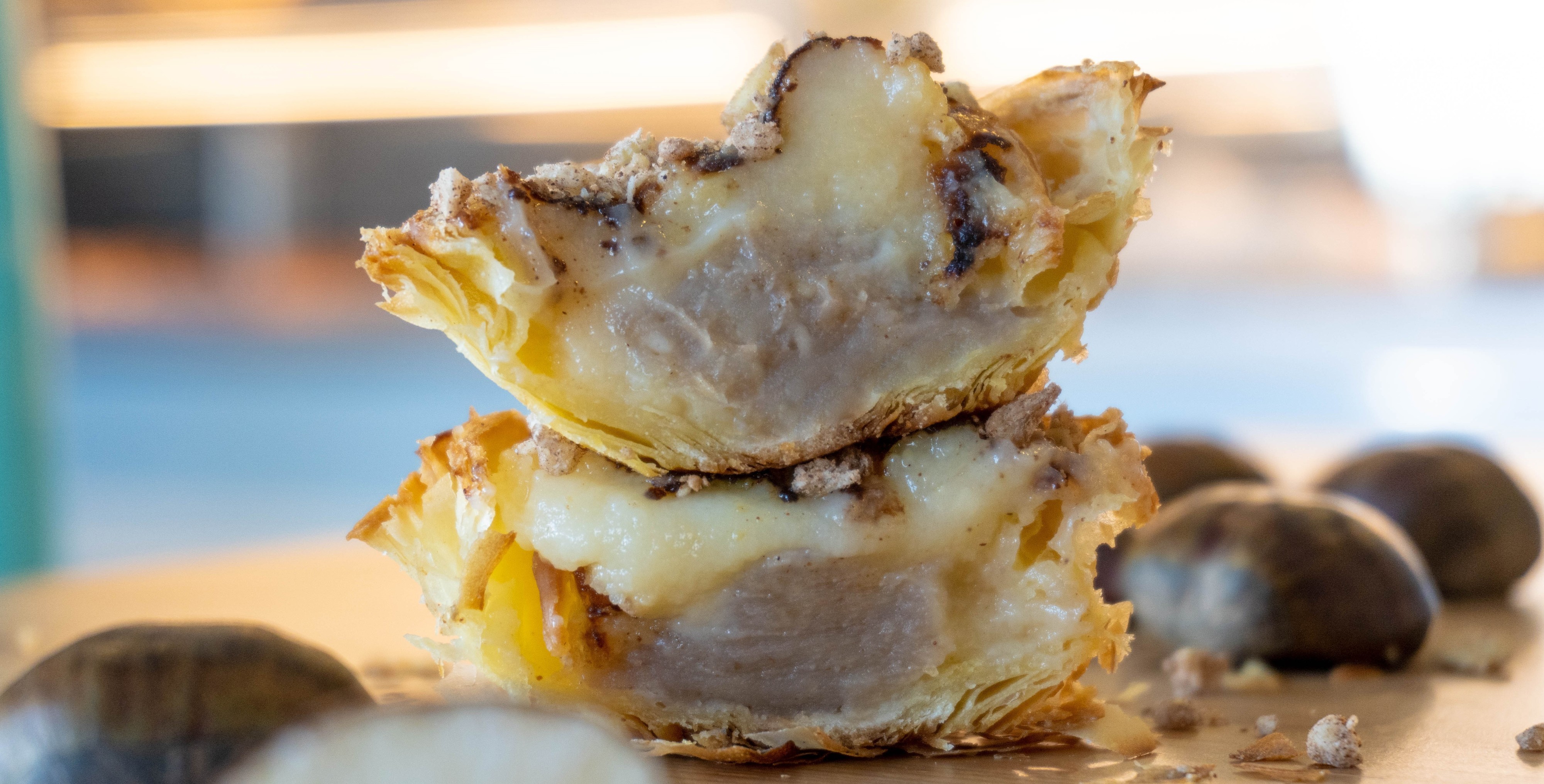 Depois dos pastéis de nata com Nutella, a Pastelaria Batalha apresenta os de castanha